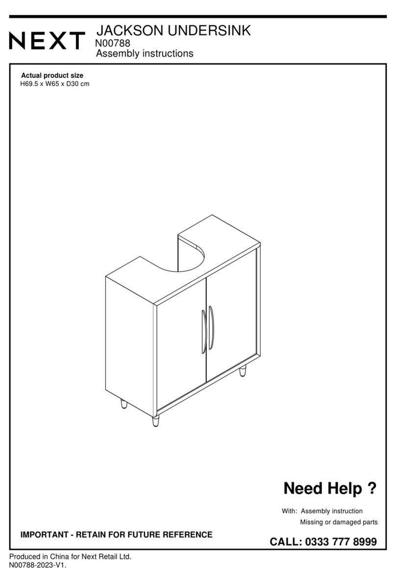 Next JACKSON N00788 Assembly instructions