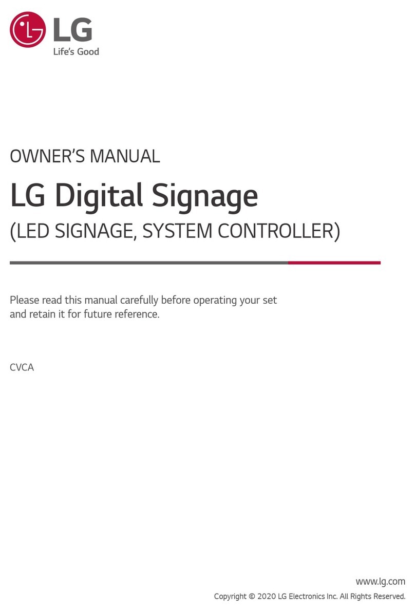 LG CVCA owner's manual