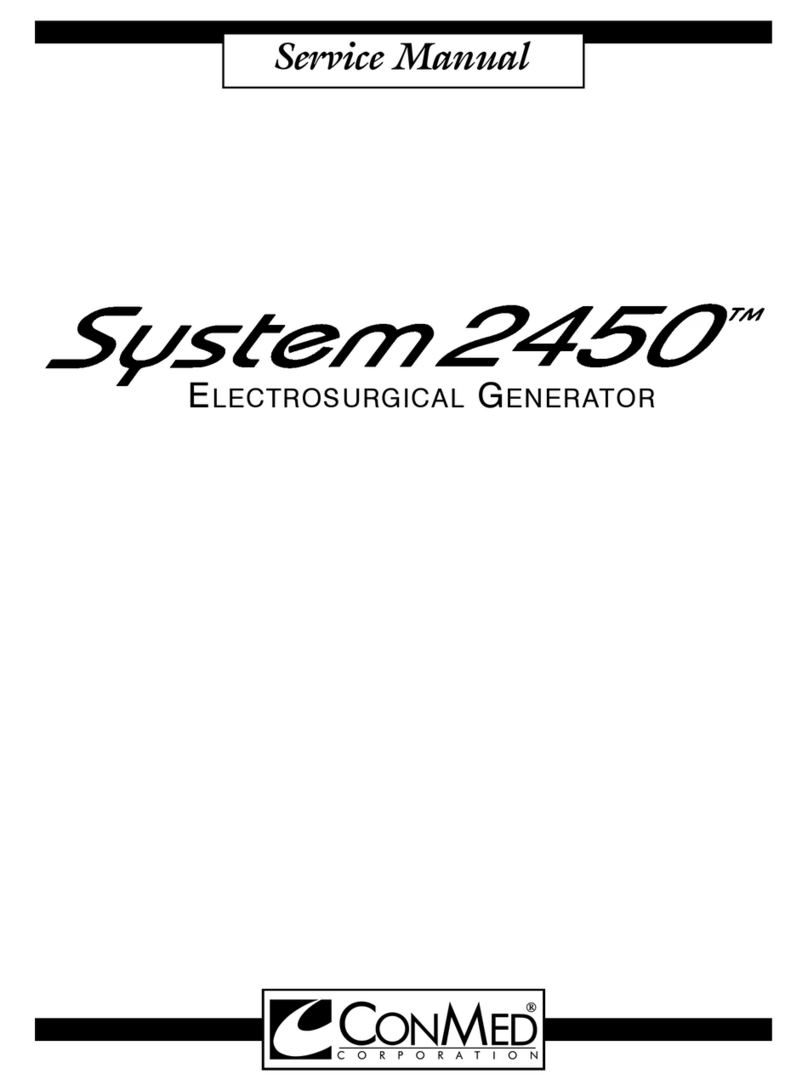 ConMed System 2450 Service manual