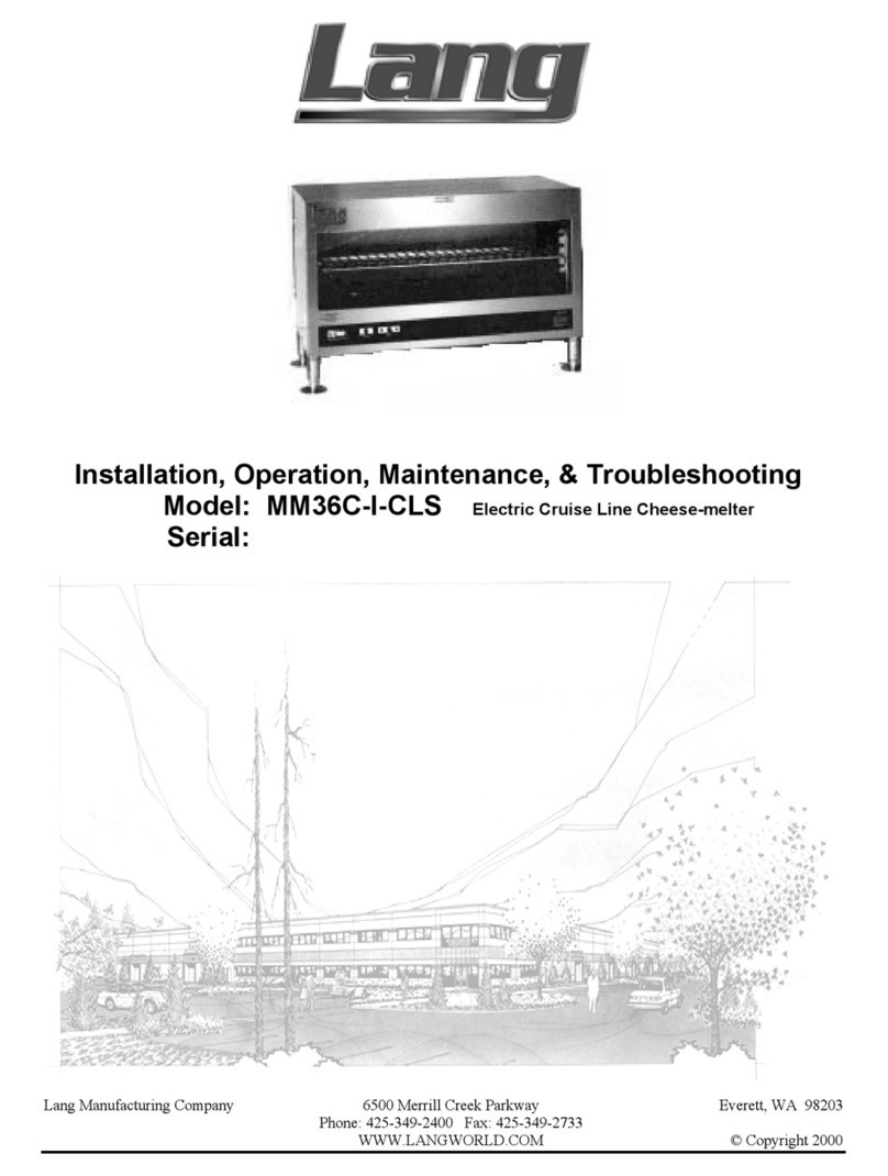 Lang MM36C-I-CLS Installation, operation, maintenance, & troubleshooting