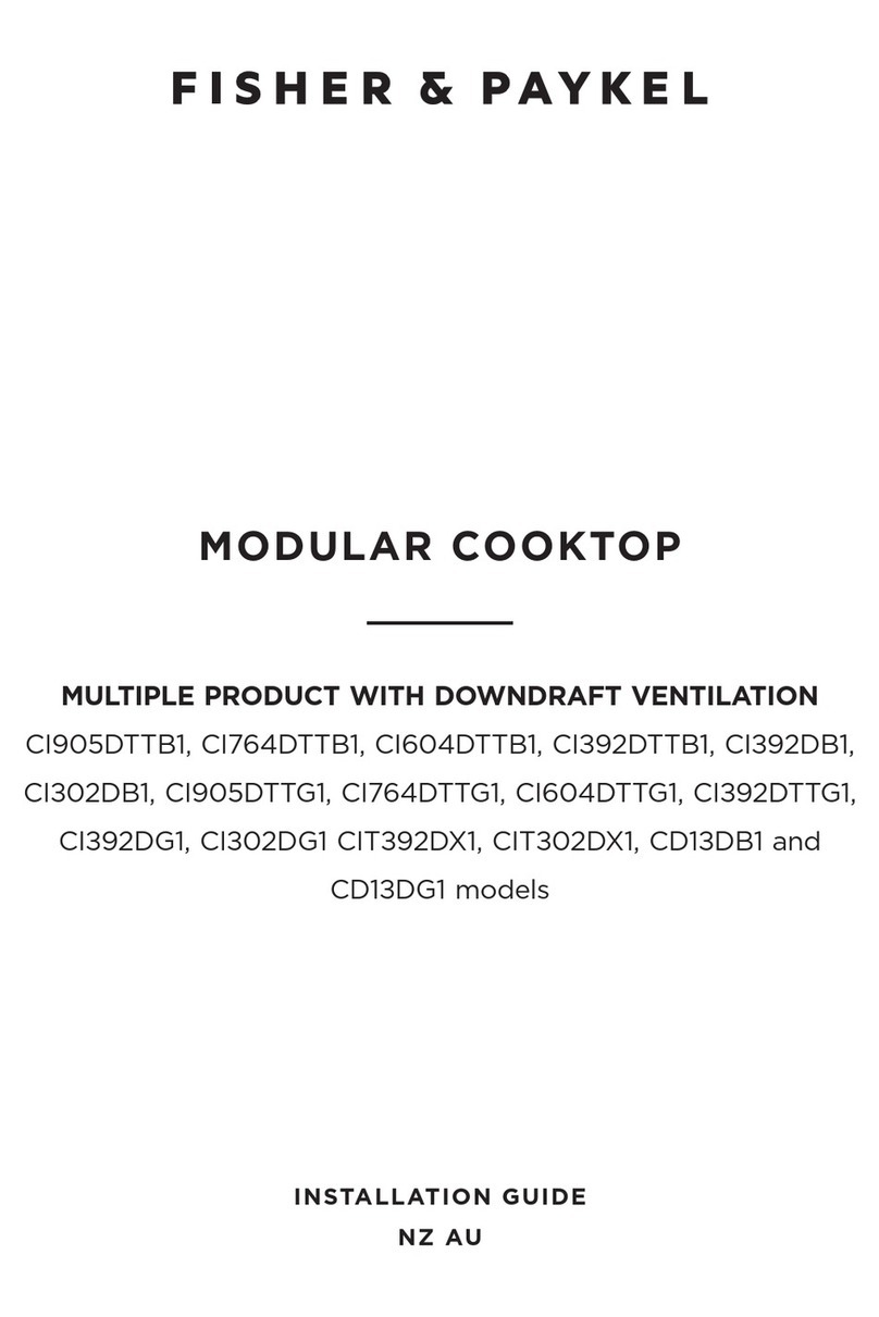 Fisher & Paykel CI905DTTB1 User manual