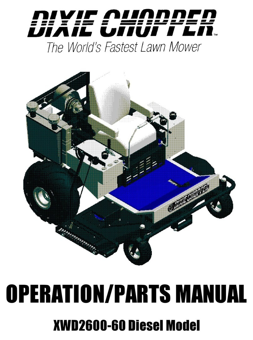 Dixie Chopper XWD2600-60 Application guide Dixie Chopper XWD2600-60 Application guide