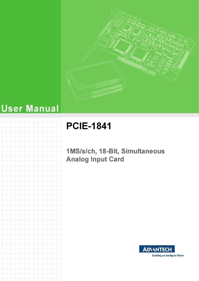 Advantech PCIE-1841 User manual Advantech PCIE-1841 User manual