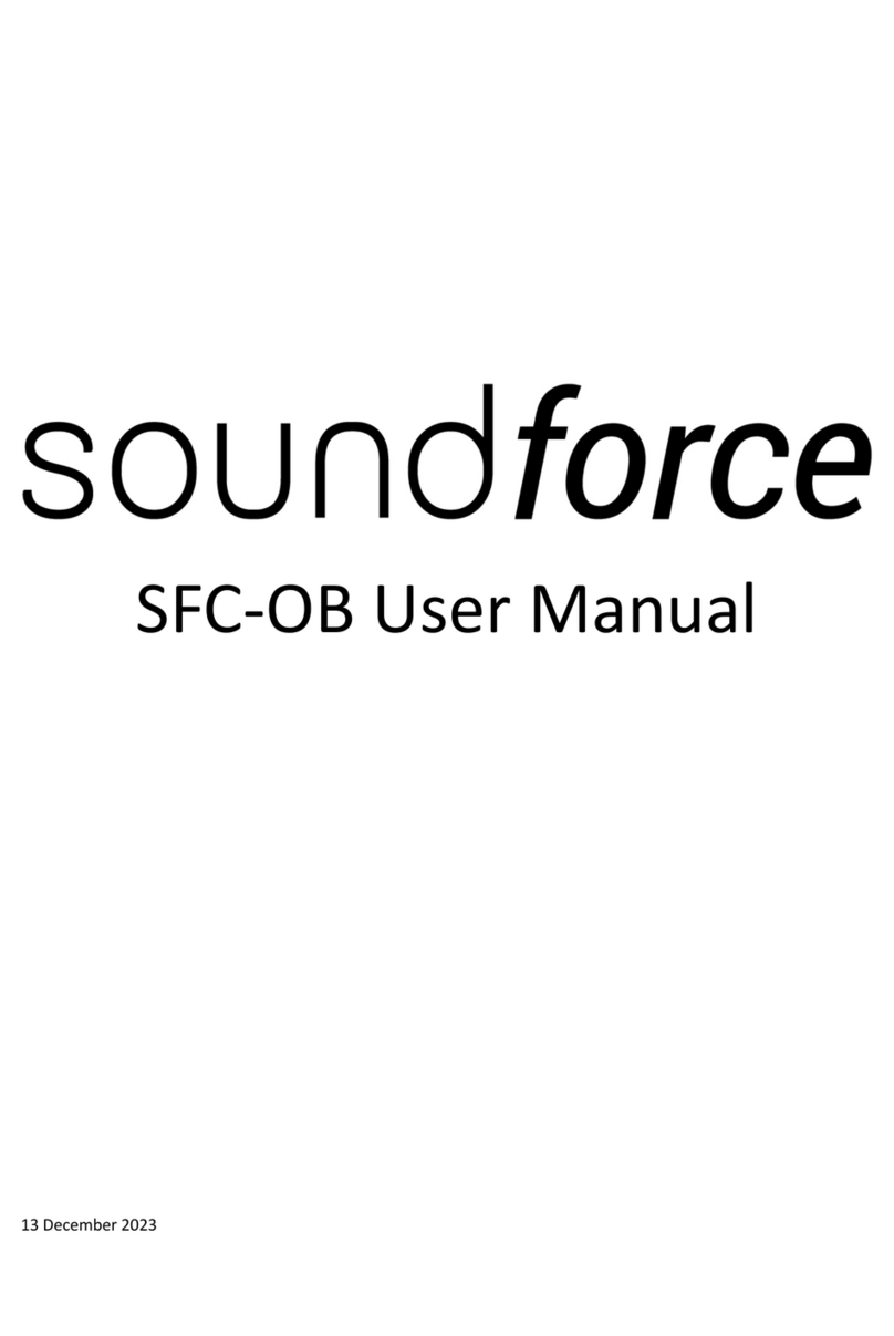 SoundForce SFC-OB user manual