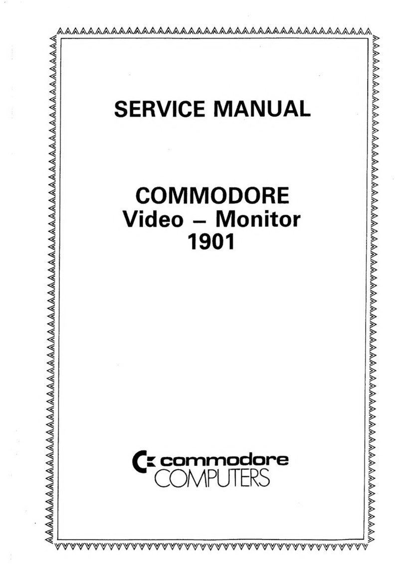 Commodore Computers 1901 User manual