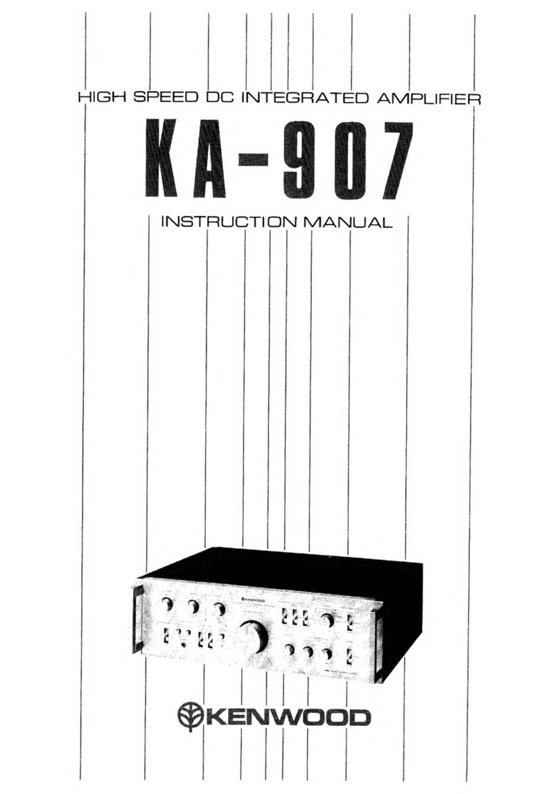 Kenwood KA-907 instruction manual