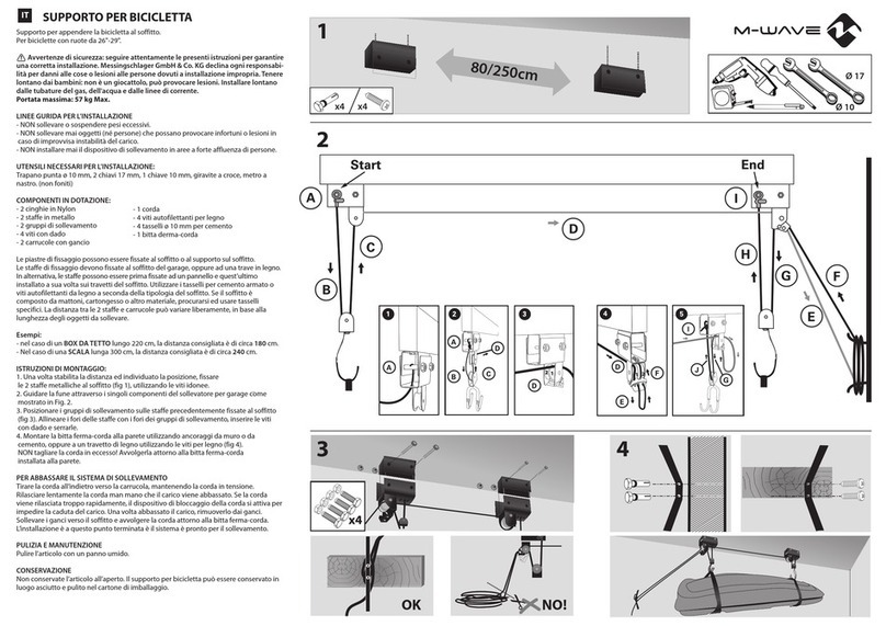 M-WAVE 430098 User manual