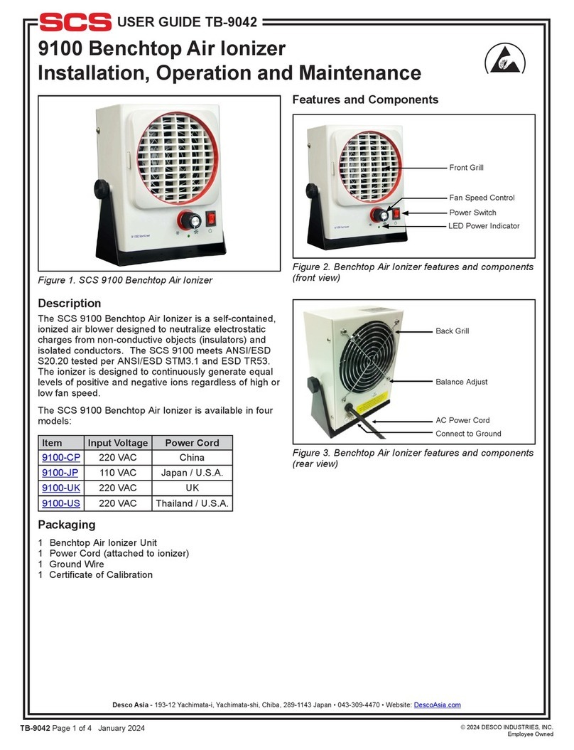 SCS 9100 Installation, operation and maintenance