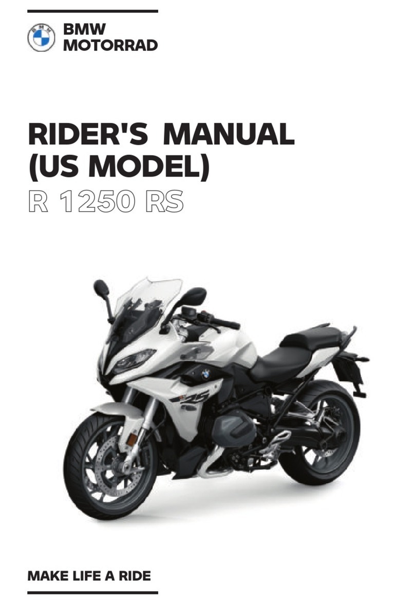 BMW Motorrad R 1250 RS 2022 Rider's manual