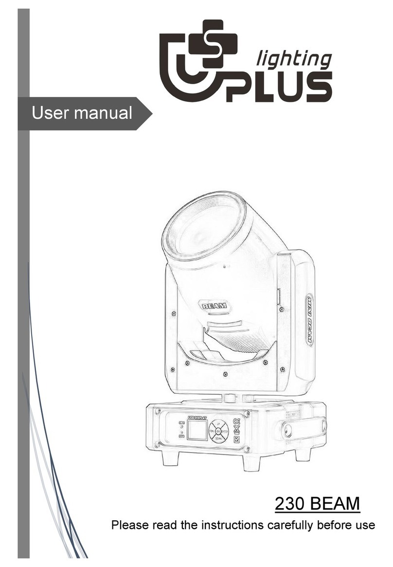 Uplus Lighting 230 BEAM user manual