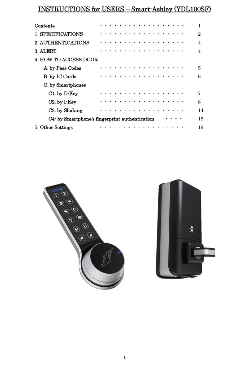 CARD Smart-Ashley YDL100SF Instruction Manual