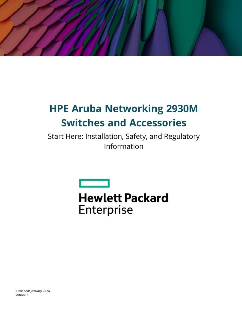 HPE Aruba Networking 2930M Instruction Manual