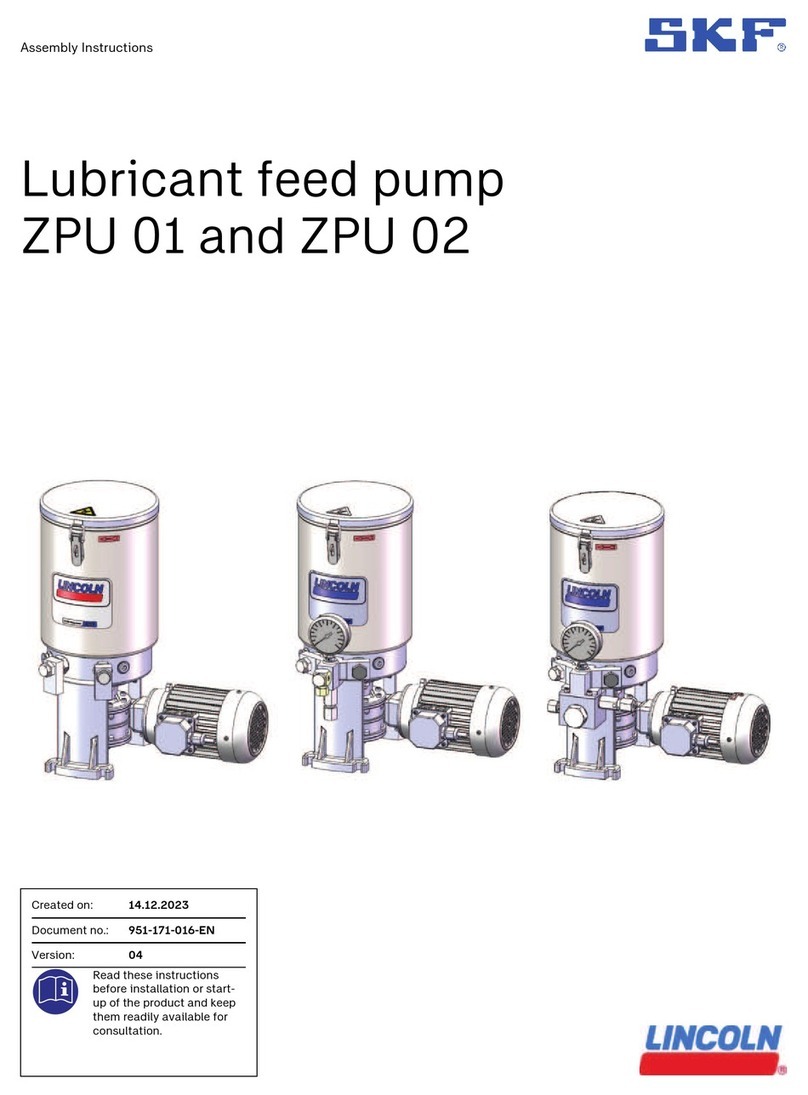 SKF ZPU 01 User manual
