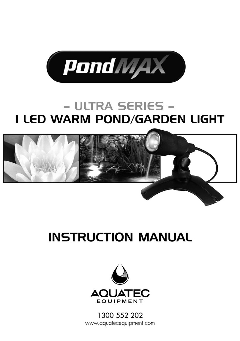 Aquatec Equipment PondMAX ULTRA Series instruction manual