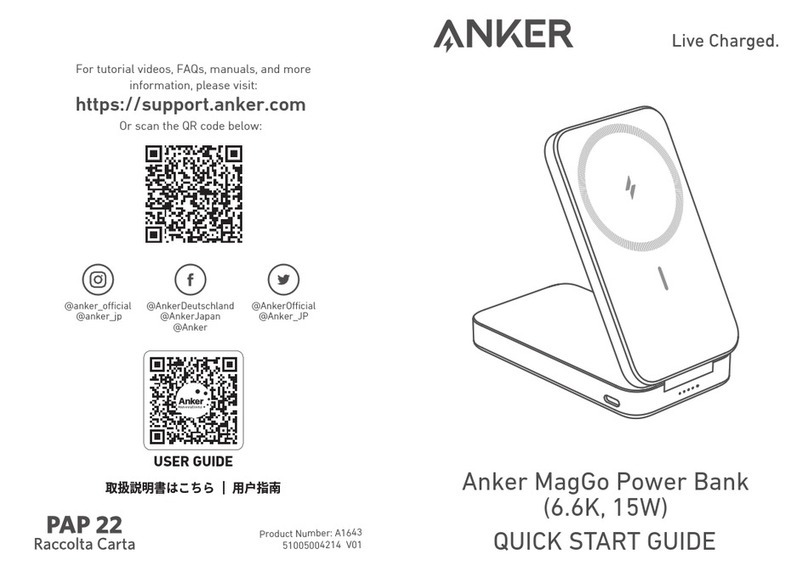Anker MagGo quick start guide