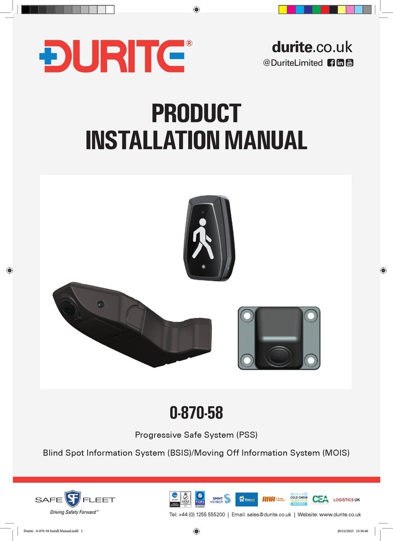 Durite 0-870-58 Product installation manual