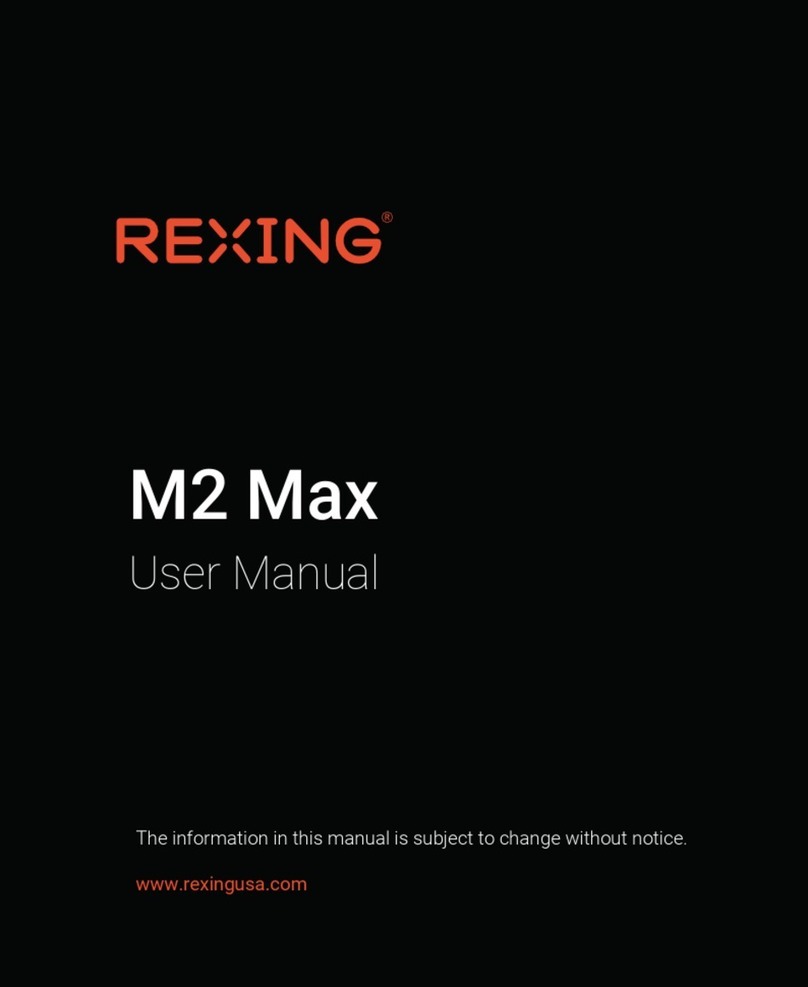 Rexing M2 Max User manual