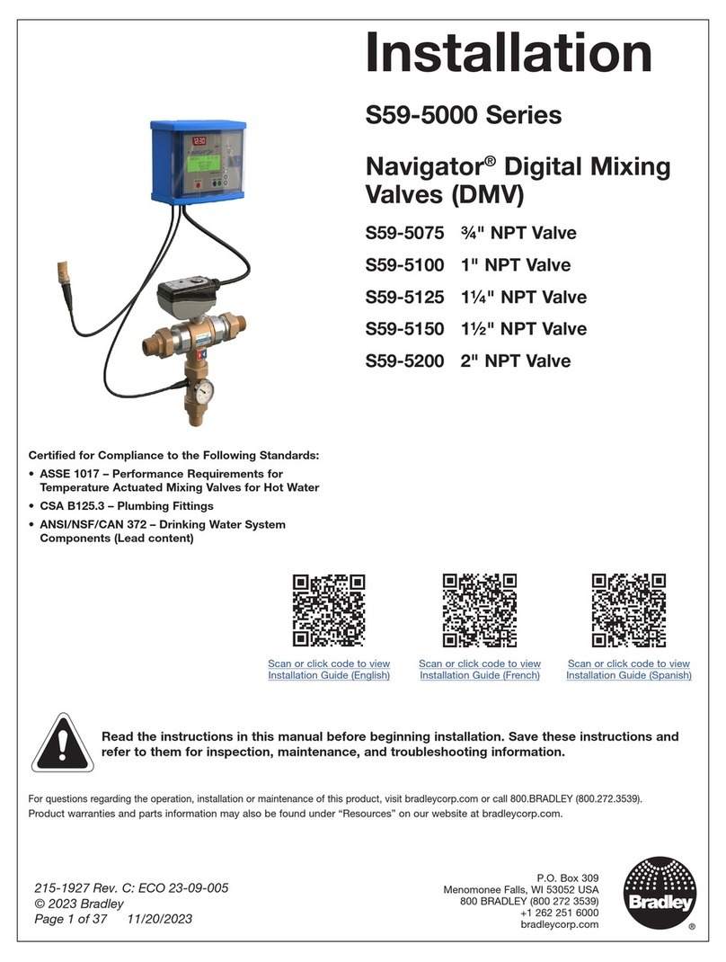 Bradley S59-5000 Series User manual