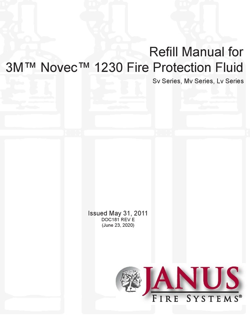 Janus 3M Novec 1230 Refill Manual