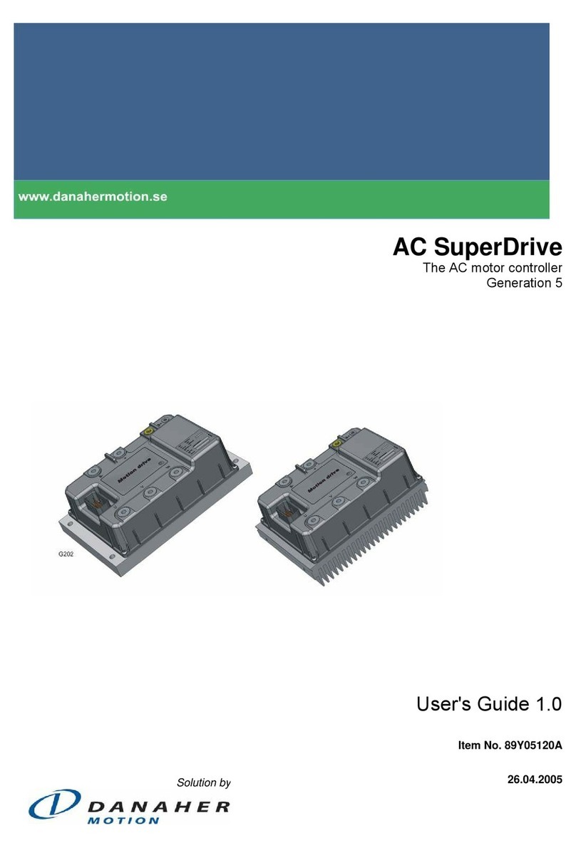Danaher Motion SuperDrive ACS24 Series user guide