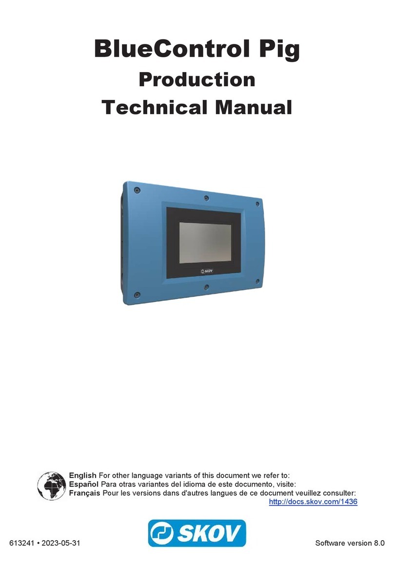 Skov BlueControl Pig User manual