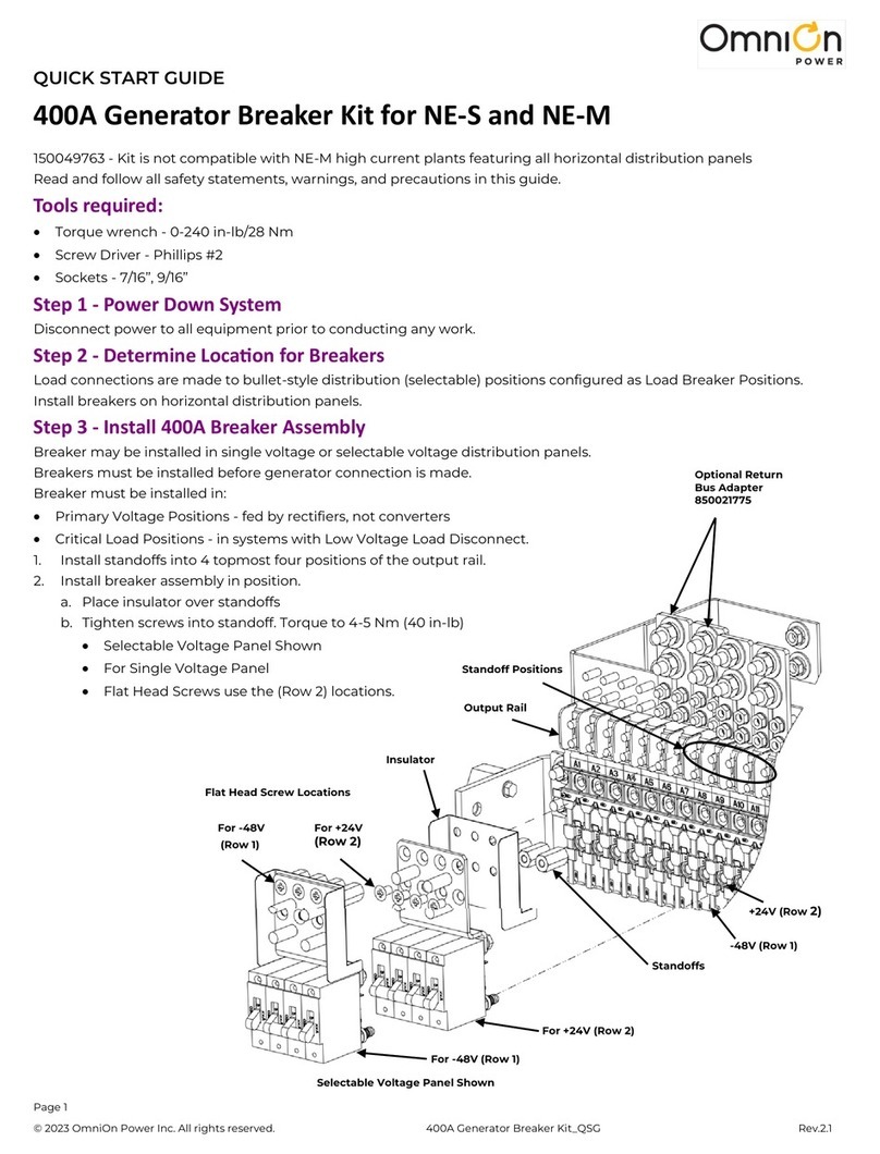 OmniOn Power 150049763 quick start guide