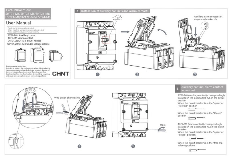 CHINT AX21-M8 User manual