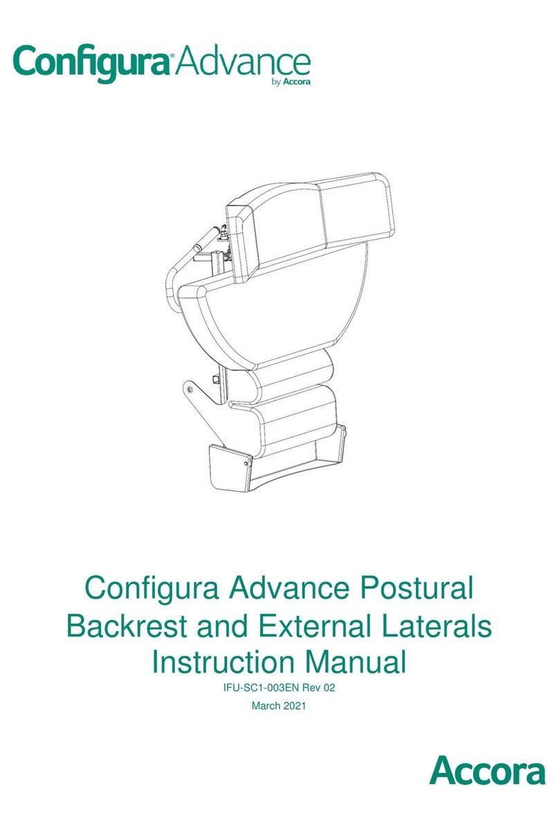 Accora Configura Advance instruction manual Accora Configura Advance instruction manual