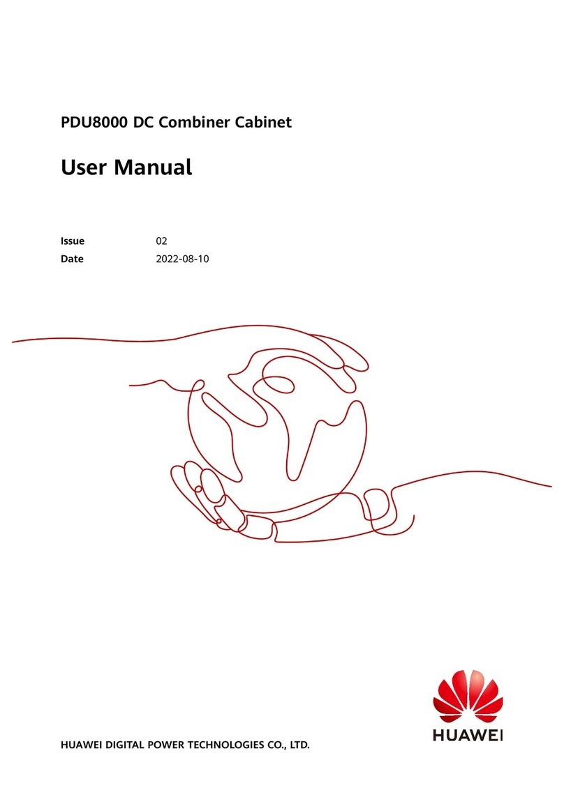 Huawei PDU8000 Series User manual Huawei PDU8000 Series User manual