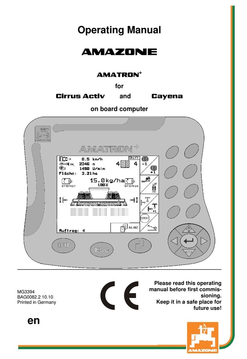 Amazone Amatron+ operating manual
