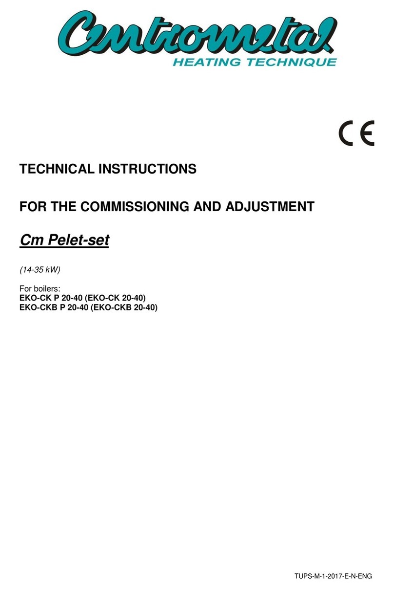 Centrometal EKO-CK P 20-40 Technical instructions