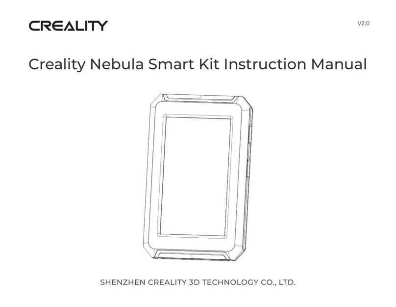 Creality Nebula instruction manual