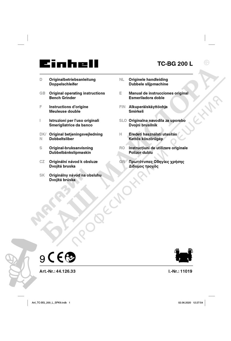 EINHELL TC-BG 200 L User manual