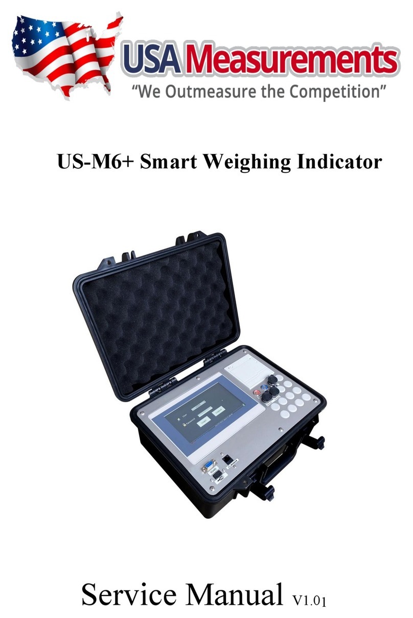 USA Measurements US-M6+ Service manual