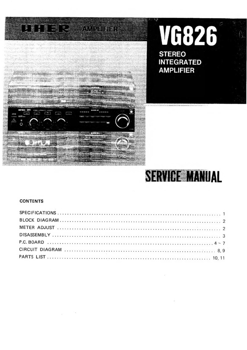 uher VG8226 Service manual