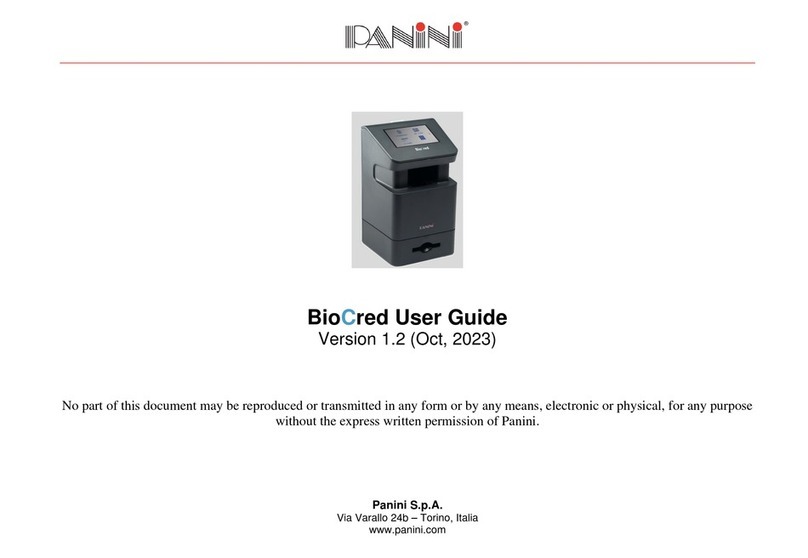 Panini BioCred user guide