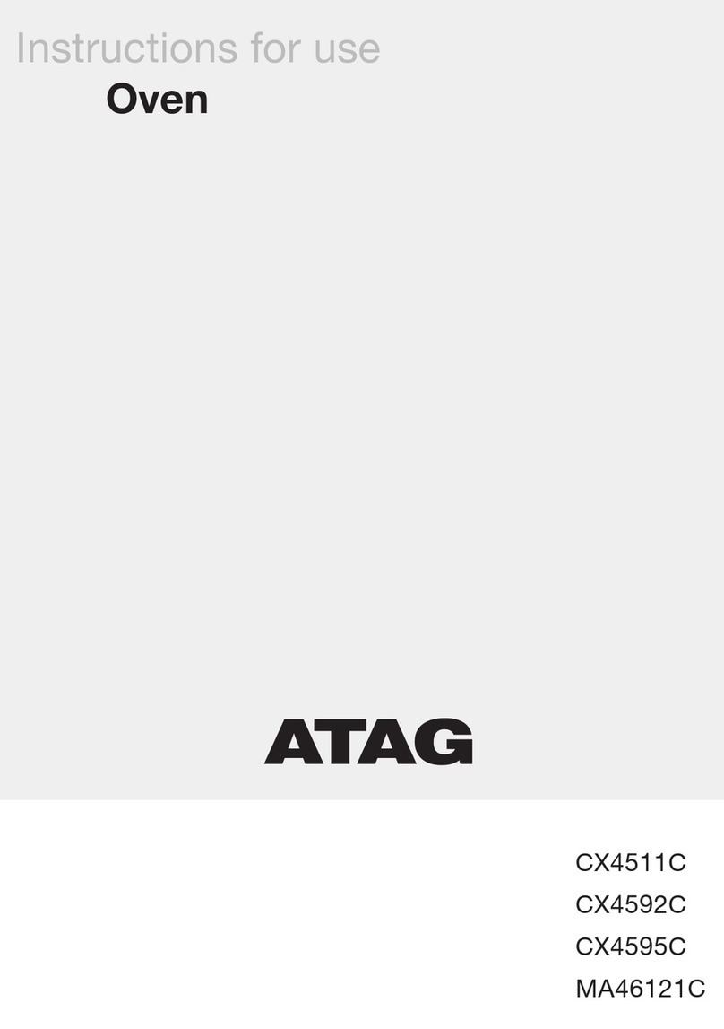 Atag CX4595C User manual