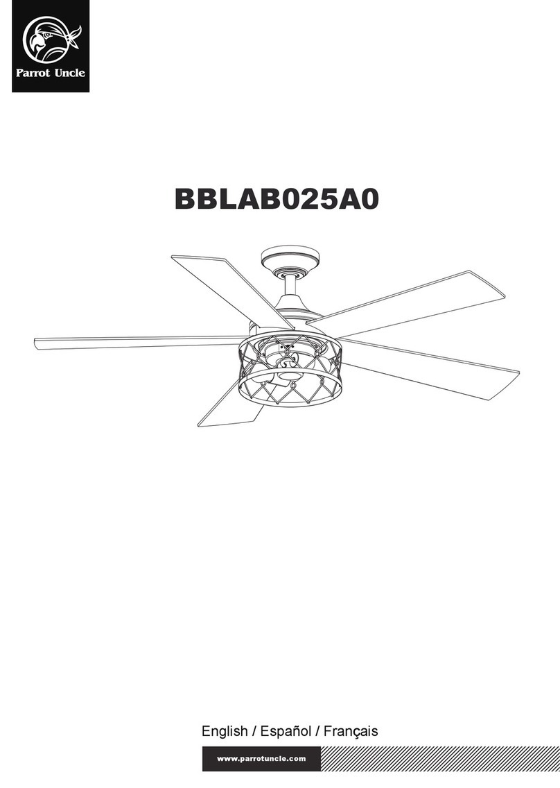 Parrot Uncle BBLAB025A0 Installation & operating instructions Parrot Uncle BBLAB025A0 Installation & operating instructions