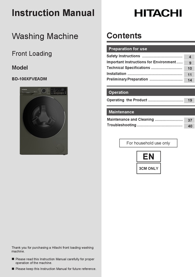 Hitachi BD-100XFVEADM User manual