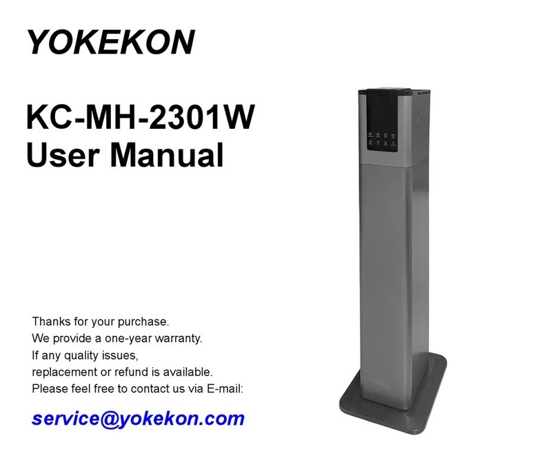 Yokekon KC-MH-2301W user manual