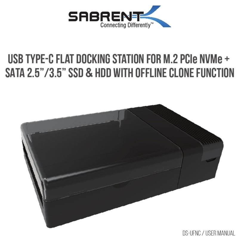 Sabrent DS-UFNC user manual