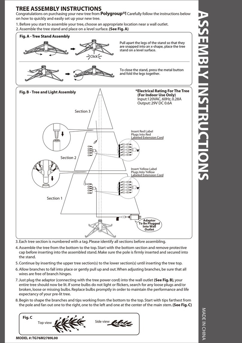 Polygroup TG76M2789L00 User manual