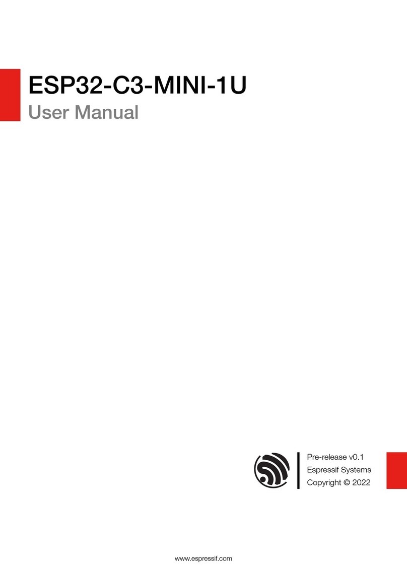 Espressif Systems ESP32-C3-MINI-1U user manual