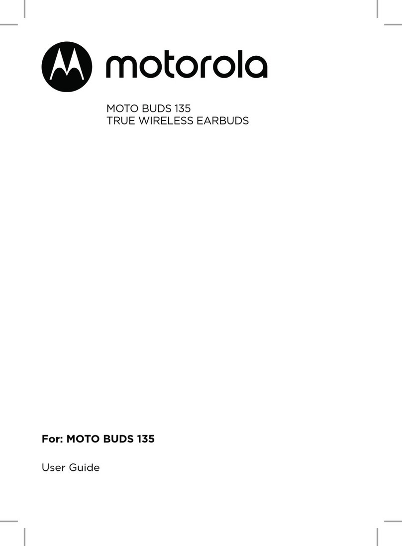 Motorola MOTO BUDS 135 User manual