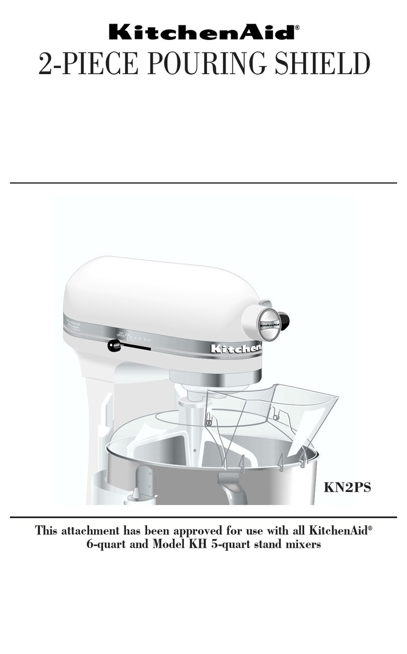 KitchenAid KN2PS quick start guide