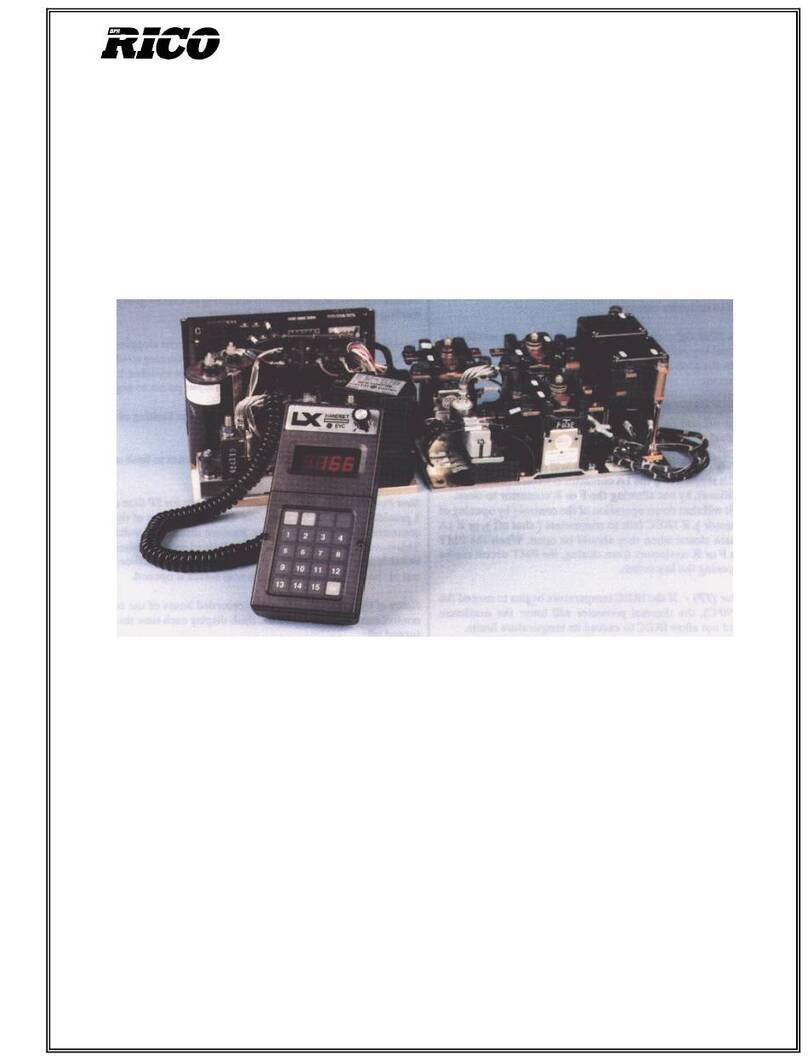 Rico 11980216 manual