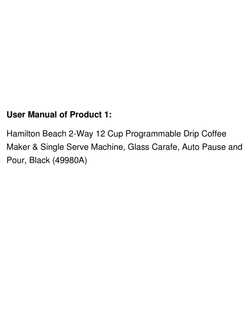 Hamilton Beach 49980A manual