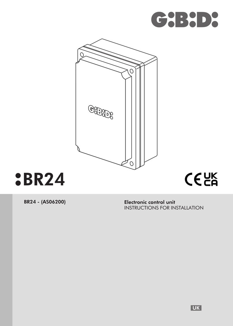 GiBiDi AS06200 Instructions for installation