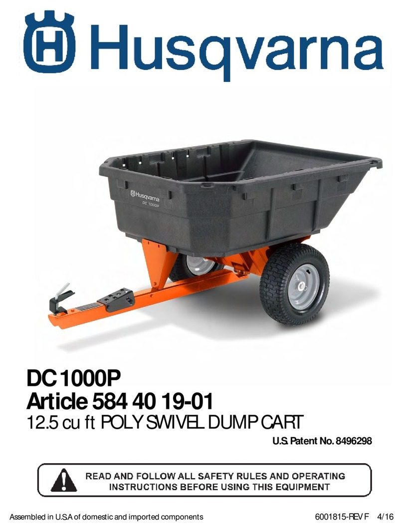 Husqvarna DC1000P manual