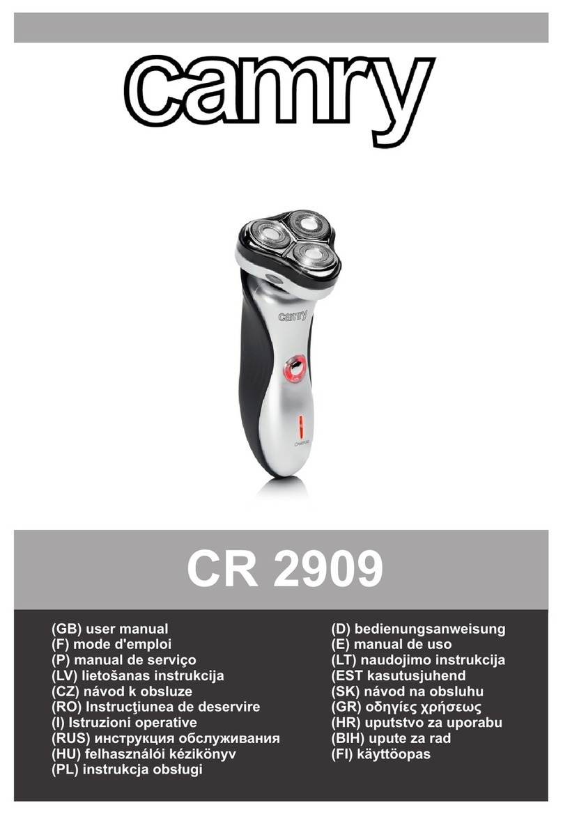 camry CR 2909 user manual